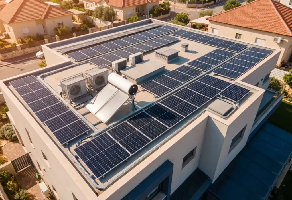 האם הגג שלכם מתאים למערכת סולארית ביתית